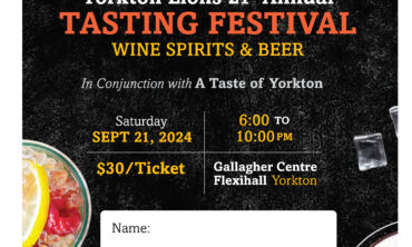 Yorkton Lions 21st Annual TASTING FESTIVAL